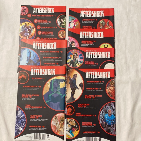 B.E.K. Black Eyed Kids Lot of 7 ~ Vol 3-4-5-6-7-8 & 10 ~ Aftershock - Picture 12 of 12